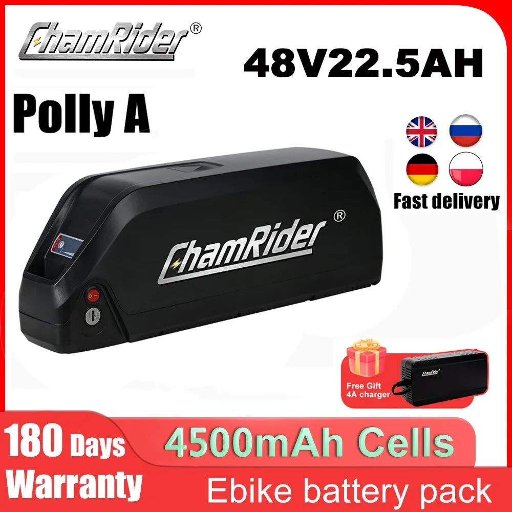 Batterie de vélo électrique 48 V à tube descendant