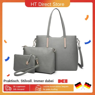 Ensemble de 3 sacs à bandoulière femme simili cuir