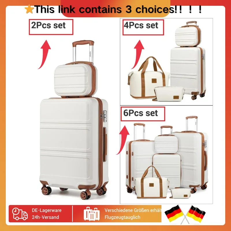 Ensemble de bagages 6 pièces en ABS