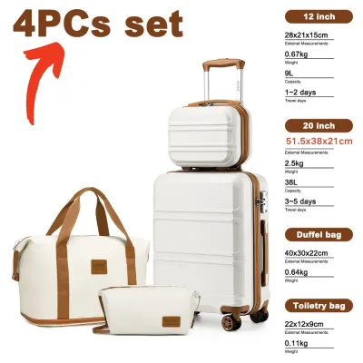 Ensemble de bagages 6 pièces en ABS – image 3