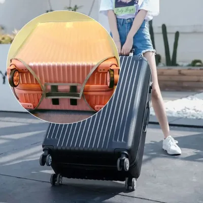 Housse transparente en PVC pour valise – image 3
