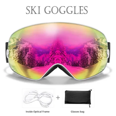 Lunettes de ski anti-buée à monture en TPU – image 2