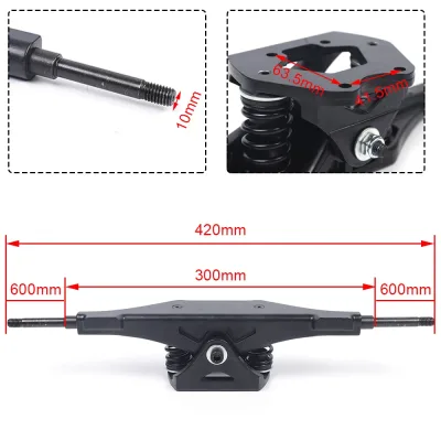 Roues tout-terrain 20,5 cm pour longboard électrique – image 3