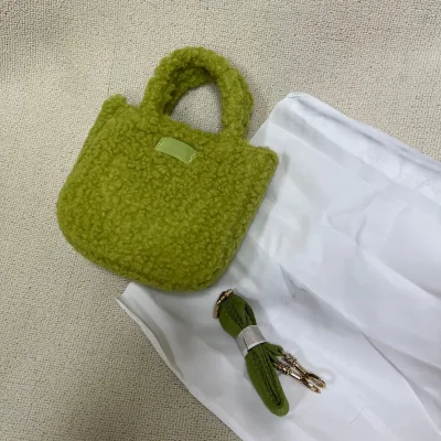Sac à main pochette en coton au lait