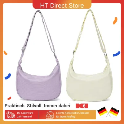 Sac bandoulière croissant réglable, lot de 2