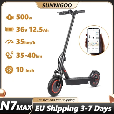 Trottinette électrique pliable, double suspension
