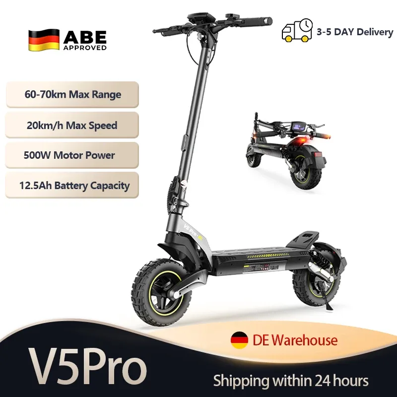 Trottinette électrique tout-terrain 500 W