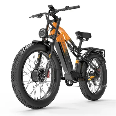 Vélo électrique de ville adulte, roues de 66 cm