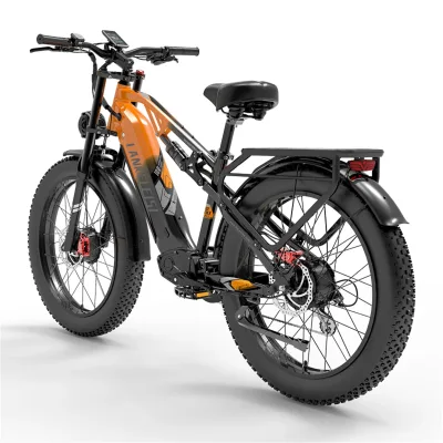 Vélo électrique de ville adulte, roues de 66 cm – image 3
