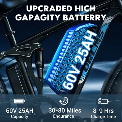 Vélo électrique tout-terrain à double moteur – image 2